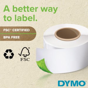 DYMO LW Value Pack - Shipping / Name Badge Labels - 54 x 101 mm - 6 Rolls -2093092