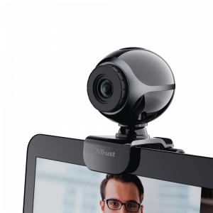 Trust Exis webcam 0.3 MP 640 x 480 pixels USB 2.0 Black