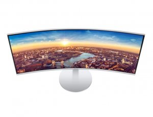 Samsung C34J791WTR 86.4 cm (34") 3440 x 1440 pixels UltraWide Quad HD QLED Grey