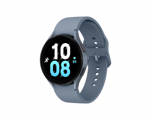 Samsung Galaxy Watch5 3.56 cm (1.4″) OLED 44 mm Digital 450 x 450 pixels Touchscreen Blue Wi-Fi GPS (satellite)
