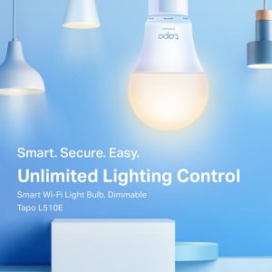 TP-Link TAPO L510E(2-PACK) smart lighting Smart bulb Wi-Fi White 8.7 W