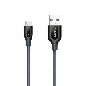 Anker PowerLine+ Micro USB USB cable 0.9 m Micro-USB B USB A Black
