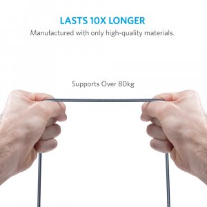 Anker PowerLine+ Micro USB USB cable 0.9 m Micro-USB B USB A Black