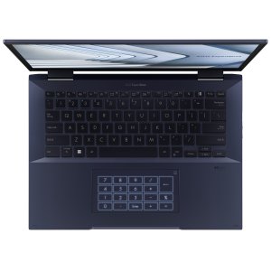ASUS ExpertBook B7402FEA-L90444X Hybrid (2-in-1) 35.6 cm (14") Touchscreen WQXGA Intel® Core™ i7 i7-1195G7 16 GB DDR4-SDRAM 512 GB SSD Wi-Fi 6 (802.11ax) Windows 11 Pro Black