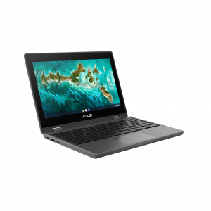 ASUS Chromebook Flip CR1 CR1100FKA-BP0028-3Y 29.5 cm (11.6") Touchscreen HD Intel® Celeron® N N4500 4 GB LPDDR4x-SDRAM 64 GB eMMC Wi-Fi 6 (802.11ax) ChromeOS Grey