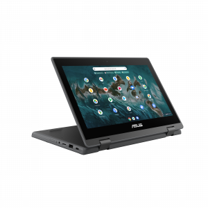 ASUS Chromebook Flip CR1 CR1100FKA-BP0028-3Y 29.5 cm (11.6") Touchscreen HD Intel® Celeron® N N4500 4 GB LPDDR4x-SDRAM 64 GB eMMC Wi-Fi 6 (802.11ax) ChromeOS Grey
