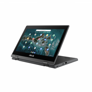 ASUS Chromebook Flip CR1 CR1100FKA-BP0028-3Y 29.5 cm (11.6") Touchscreen HD Intel® Celeron® N N4500 4 GB LPDDR4x-SDRAM 64 GB eMMC Wi-Fi 6 (802.11ax) ChromeOS Grey