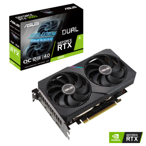 ASUS Dual -RTX3060-O12G-V2 NVIDIA GeForce RTX 3060 12 GB GDDR6