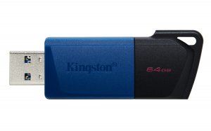 Kingston Technology DataTraveler 64GB USB3.2 Gen 1 Exodia M (Black + Blue)