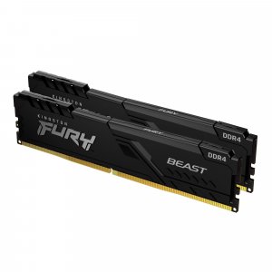 Kingston Technology FURY 16GB 3200MT/s DDR4 CL16 DIMM (Kit of 2) Beast Black