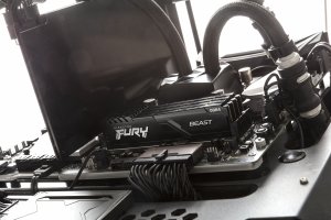 Kingston Technology FURY Beast 16GB 3200MT/s DDR4 CL16 DIMM (Kit of 2) Black