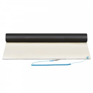 StarTech.com Anti Static Mat, ESD Mat for Electronics Repair, Anti Static Table/Desk Mat w/Detachable Grounding Wire, ANSI/ESD S 4.1, Flexible Thermoplastic Work Pad/Mat, 23x47 in (60x120cm)