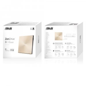 ASUS ZenDrive U9M optical disc drive DVD±RW Gold