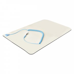 StarTech.com Anti Static Mat, ESD Mat for Electronics Repair, Anti Static Table/Desk Mat w/Detachable Grounding Wire, ANSI/ESD S 4.1, Flexible Thermoplastic Work Pad/Mat, 11x18in (30x46cm)