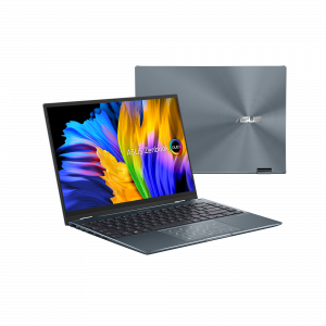 ASUS ZenBook 14 Flip OLED UP5401ZA-KN056W notebook i5-12500H Hybrid (2-in-1) 35.6 cm (14″) Touchscreen 2.8K Intel® Core™ i5 16 GB LPDDR5-SDRAM 512 GB SSD Wi-Fi 6E (802.11ax) Windows 11 Home Grey