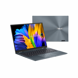 ASUS ZenBook 14 Flip OLED UP5401ZA-KN056W Hybrid (2-in-1) 35.6 cm (14") Touchscreen 2.8K Intel® Core™ i5 i5-12500H 16 GB LPDDR5-SDRAM 512 GB SSD Wi-Fi 6E (802.11ax) Windows 11 Home Grey