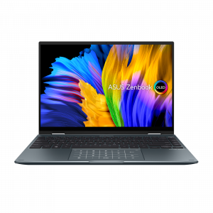 ASUS ZenBook 14 Flip OLED UP5401ZA-KN056W Hybrid (2-in-1) 35.6 cm (14") Touchscreen 2.8K Intel® Core™ i5 i5-12500H 16 GB LPDDR5-SDRAM 512 GB SSD Wi-Fi 6E (802.11ax) Windows 11 Home Grey