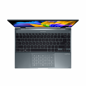 ASUS ZenBook 14 Flip OLED UP5401ZA-KN056W Hybrid (2-in-1) 35.6 cm (14") Touchscreen 2.8K Intel® Core™ i5 i5-12500H 16 GB LPDDR5-SDRAM 512 GB SSD Wi-Fi 6E (802.11ax) Windows 11 Home Grey