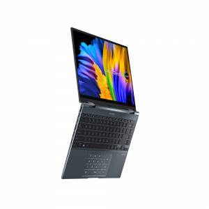 ASUS ZenBook 14 Flip OLED UP5401ZA-KN056W Hybrid (2-in-1) 35.6 cm (14") Touchscreen 2.8K Intel® Core™ i5 i5-12500H 16 GB LPDDR5-SDRAM 512 GB SSD Wi-Fi 6E (802.11ax) Windows 11 Home Grey