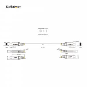 StarTech.com 20" (50cm) USB C Cable 10Gbps - USB 3.1 Type-C Cable - 100W (5A) Power Delivery Charging, DP Alt Mode - USB-C Cord for USB-C Laptop/Phone/Device - Charge/Sync