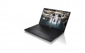 Fujitsu LIFEBOOK E5512 Intel® Core™ i7 i7-1255U Laptop 39.6 cm (15.6") Full HD 16 GB DDR4-SDRAM 512 GB SSD Wi-Fi 6E (802.11ax) Windows 11 Pro Black