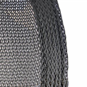 StarTech.com 10ft (3m) Cable Management Sleeve, Trimmable Heavy Duty Cable Wrap, 1.2" (3cm) Dia. Polyester Mesh Computer Cable Manager/Protector/Concealer, Black Cord Organizer/Hider
