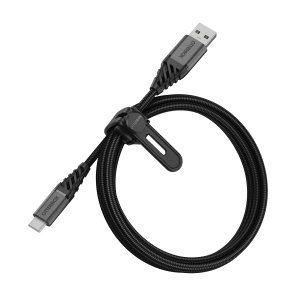 OtterBox Premium Cable USB A-C 1M, black