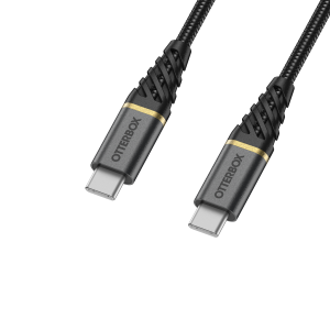 OtterBox Premium Cable USB C-C 1M USB-PD, black