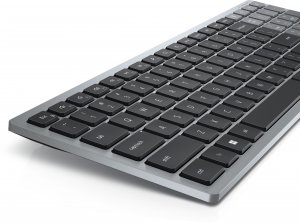 DELL KB740 keyboard RF Wireless + Bluetooth QWERTY UK English Grey, Black