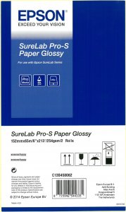 Epson SureLab Pro-S Paper Glossy BP 6x65 2 rolls