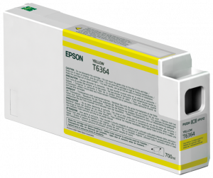 Epson Singlepack Yellow T636400 UltraChrome HDR 700 ml