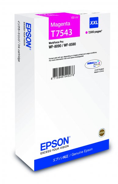 Epson WF-8090 / WF-8590 Ink Cartridge XXL Magenta