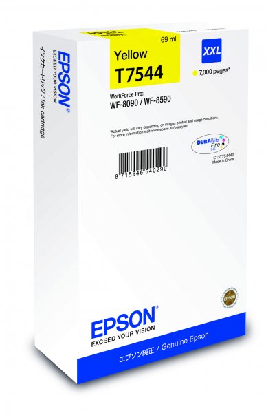 Epson WF-8090 / WF-8590 Ink Cartridge XXL Yellow