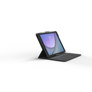 ZAGG Keyboard Messenger Folio 2-Apple-iPad 10.2/10.5-Charcoal-UK