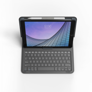 ZAGG Keyboard Messenger Folio 2-Apple-iPad 10.2/10.5-Charcoal-UK
