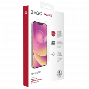 InvisibleShield Glass Elite Apple iPhone 13/iPhone 13 Pro/iPhone 14 Case Friendly Screen