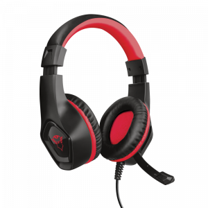 Trust GXT 404R Rana Headset Wired Head-band Gaming Black, Red