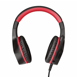 Trust GXT 404R Rana Headset Wired Head-band Gaming Black, Red