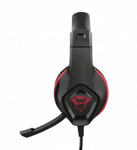Trust GXT 404R Rana Headset Wired Head-band Gaming Black, Red