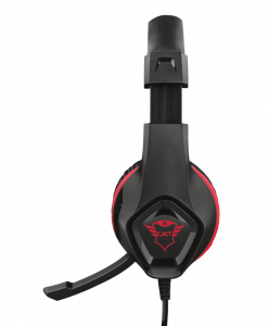 Trust GXT 404R Rana Headset Wired Head-band Gaming Black, Red