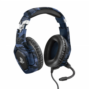 Trust GXT 488 Forze PS4 Headset Wired Head-band Gaming Black, Blue