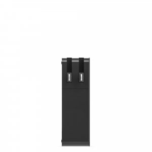 mophie Global Powerstation hub(6000mAh) Black (Portable battery hub with Qi wireless charging, interchangeable adapters, USB-C PD fast charge)