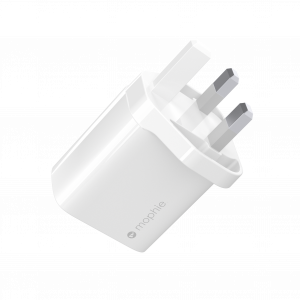 mophie Accessories-Wall Adapter-USB-C-30W-GaN-White-UK