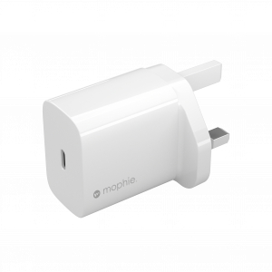 mophie Accessories-Wall Adapter-USB-C-30W-GaN-White-UK