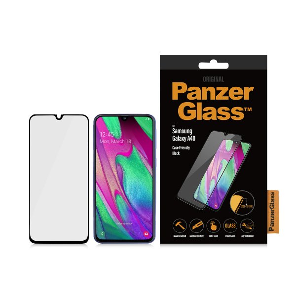 PanzerGlass ™ Samsung Galaxy A40 | Screen Protector Glass