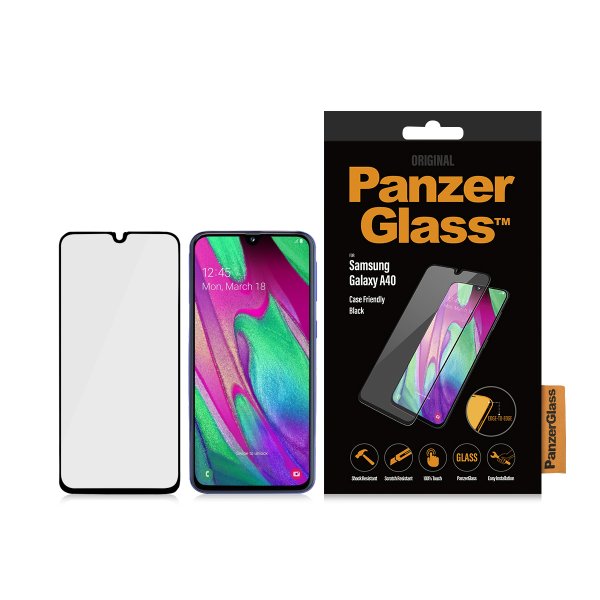 PanzerGlass ® Samsung Galaxy A40 | Screen Protector Glass