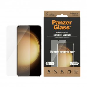 PanzerGlass ® Screen Protector Samsung Galaxy S23 | Ultra-Wide Fit w. EasyAligner