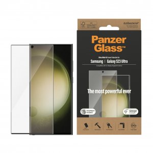 PanzerGlass ® Screen Protector Samsung Galaxy S23 Ultra | Ultra-Wide Fit w. EasyAligner