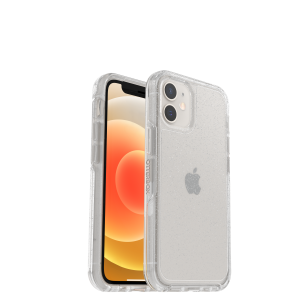 OtterBox Symmetry Clear Series for Apple iPhone 12 mini, Stardust Glitter