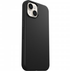 OtterBox Symmetry Case for iPhone 14 Plus, Shockproof, Drop proof, Protective Thin Case, 3x Tested to Military Standard, Antimicrobial Protection, Black